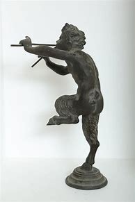 Image result for Bronze Pan Statue