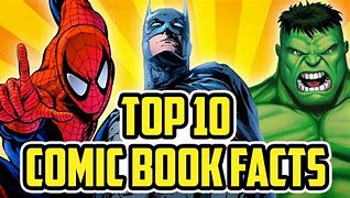 Image result for Comic Book Facts