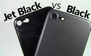 Image result for iPhone 7 Black vs Jet Black
