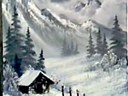 Image result for Winter Mist Bob Ross