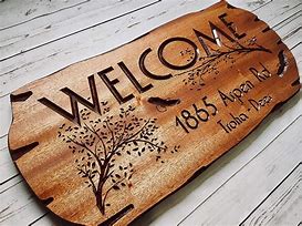 Image result for Wooden Signs Custom Made