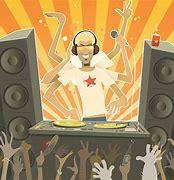 Image result for DJ Table Cartoon