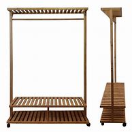 Image result for Wooden Clothes Stand India