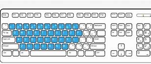 Image result for Keyboard with Numbers and Letters