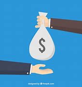 Image result for Giving Money Bag with Left Hand