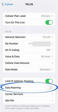 Image result for Apple iPhone X Data Roaming