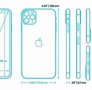 Image result for iPhone 11 Dimensions Inches