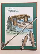 Image result for 3D Fishing Birthday Card