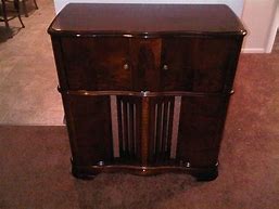 Image result for RCA Victrola Record Player Cabinet