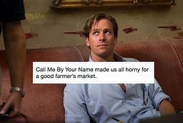Image result for Call Me by Your Name Meme