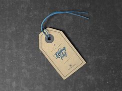 Image result for Swing Tag Mockup