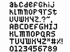 Image result for 16-Bit Font