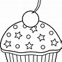 Image result for Cupcake Art Black and White