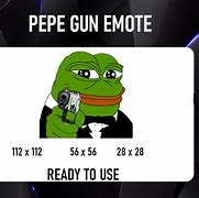 Image result for Pepe Gun Emote