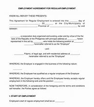Image result for Company Employee Contract Agreement