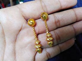 Image result for 1 Gram Gold Earrings