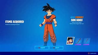 Image result for Goku Fortnite Bundle