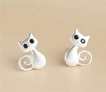 Image result for Earrings for Cats