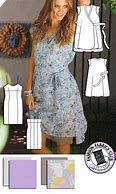 Image result for Burda Wrap Dress Pattern