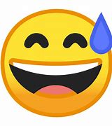 Image result for Sweating Face Emoji Clip Art