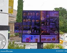 Image result for McDonald's Drive Thru Digital Menu