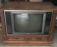 Image result for Vintage RCA Console TV