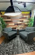 Image result for Podcast Setup Couch