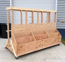 Image result for Wood Cart Ideas with Casters