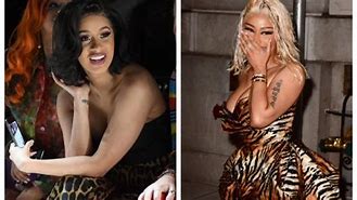 Image result for Nicki and Cardi B Fight
