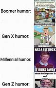 Image result for Boomer Gen X Millennial Meme