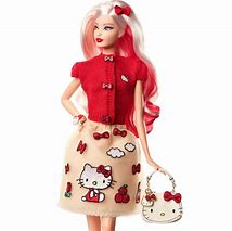 Image result for Hello Kitty Black Barbie Doll