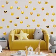 Image result for Emoji Wall Stickers