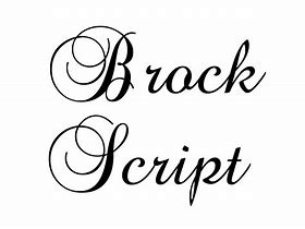 Image result for Script Letters Clip Art