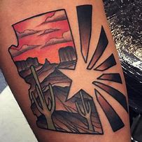 Image result for Arizona Word Made Tattoo
