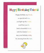 Image result for Happy Birthday My Best Friend Letter