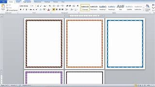 Image result for How to Put Some Border Design That in Google to Word