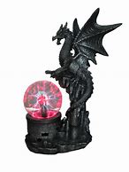 Image result for Lamp with Dragon Holding Crystal Ball