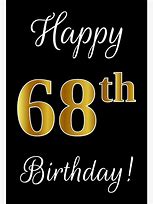 Image result for 68th Birthday Background G