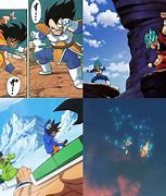 Image result for Goku vs Vegeta Fighting Stance