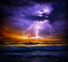 Image result for Lightning Storm Over Ocean