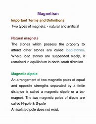 Image result for Types of Natural Magnets