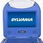 Image result for Sylvania Portable DVD Player Blue Remote Control