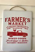 Image result for Farmers Market Sign Country Style