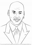 Image result for Michael Jordan Face Drawing