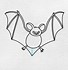 Image result for Horned Bats Drawing