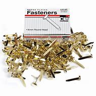 Image result for Brass Fasteners Push Through