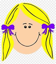 Image result for Long Blonde Hair Clip Art