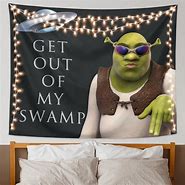 Image result for Shrek Face Get Out of My Swamp