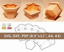 Image result for Flower Gift Box Template
