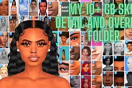Image result for Sims 4 Skin Overlay CC Folder
